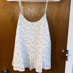 Abercrombie spaghetti strap blouse size small